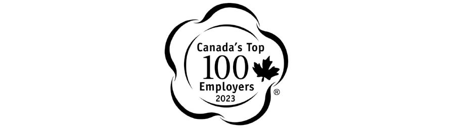 100 meilleurs employeurs du Canada logo